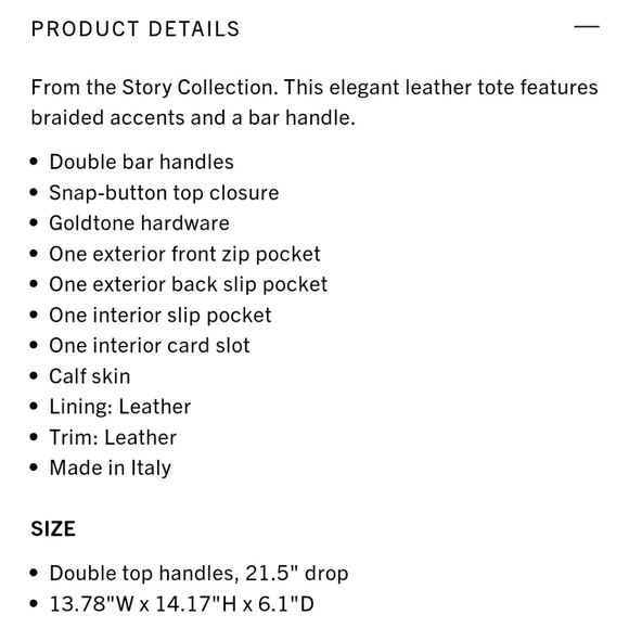 Alexander McQueen The Story Leather Tote - Picture 10 of 10